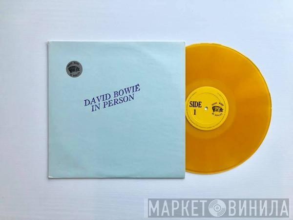  David Bowie  - In Person