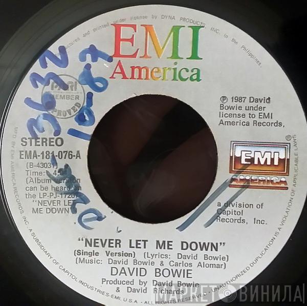  David Bowie  - Never Let Me Down