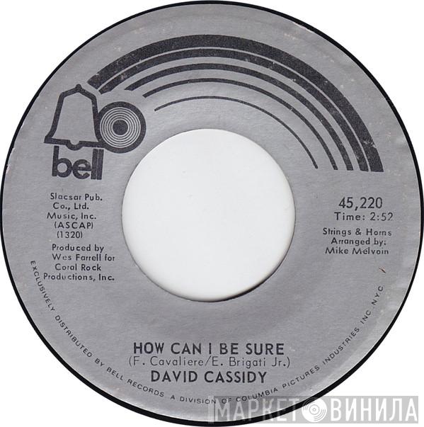  David Cassidy  - How Can I Be Sure