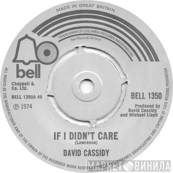 David Cassidy - If I Didn't Care