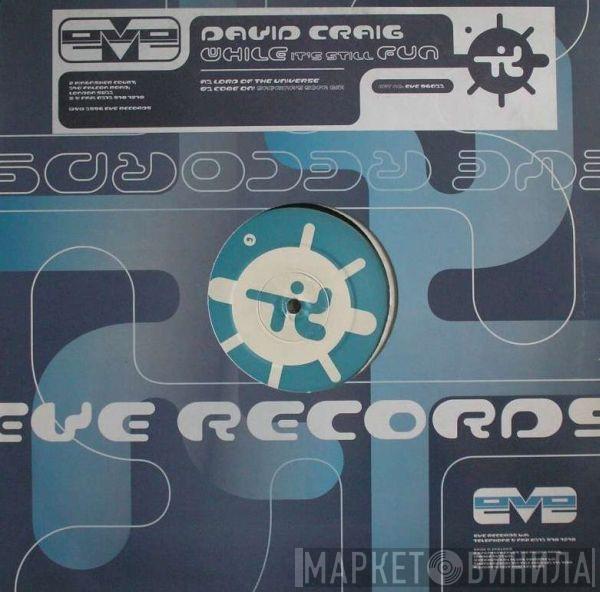David Craig - While It's Still Fun