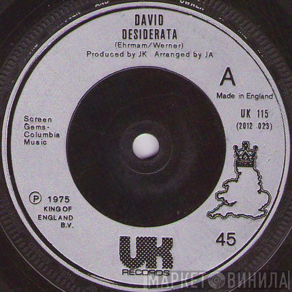David  - Desiderata