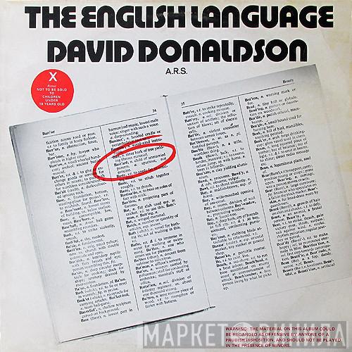 David Donaldson  - The English Language