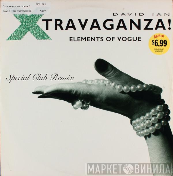 David Ian - Elements Of Vogue (Special Club Remix)