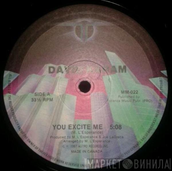 David Karam, Jackie Rawe - You Excite Me / I Believe In Dreams