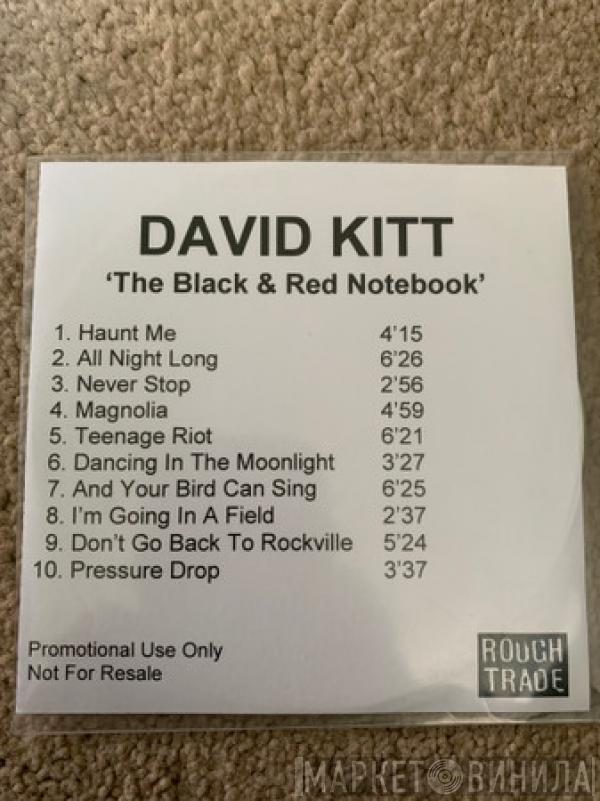 David Kitt - The Black & Red Notebook