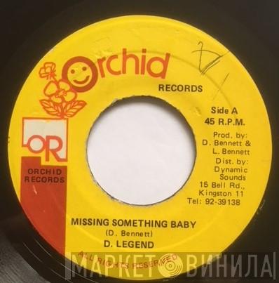David Legend - Missing Something Baby