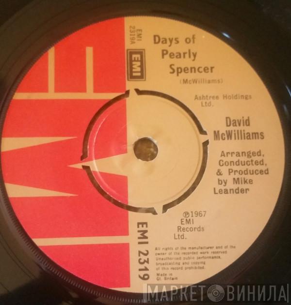 David McWilliams - Days Of Pearly Spencer