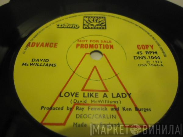 David McWilliams - Love Like A Lady