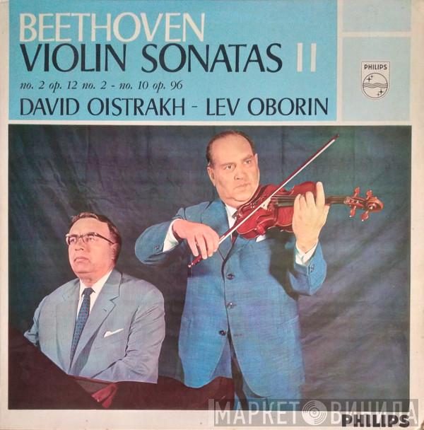 David Oistrach, Lev Oborin, Ludwig van Beethoven - Violin Sonatas  II  (  No 2 In A , Op. 12, No. 2 / No 10 In G, Op. 96)