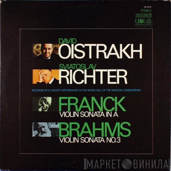 David Oistrach, Sviatoslav Richter, César Franck, Johannes Brahms - Violin Sonata In A / Violin Sonata No. 3