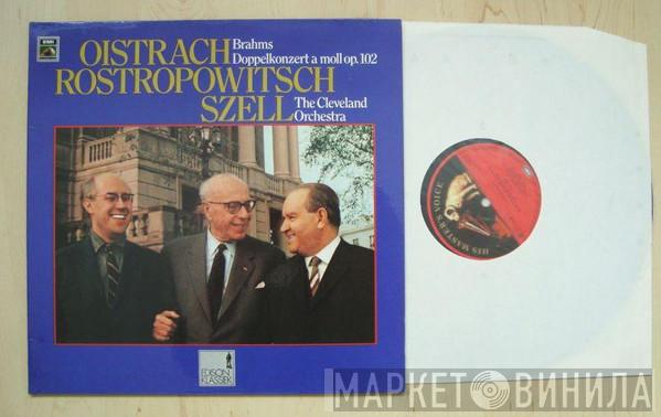 , David Oistrach , Mstislav Rostropovich , George Szell , The Cleveland Orchestra  Johannes Brahms  - Doppelkonzert A Moll Op. 102