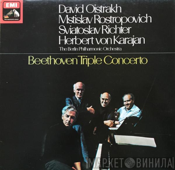 David Oistrach, Mstislav Rostropovich, Sviatoslav Richter, Herbert von Karajan, Berliner Philharmoniker, Ludwig van Beethoven - Triple Concerto
