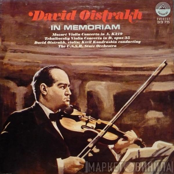 David Oistrach, Russian State Symphony Orchestra, Kiril Kondrashin - David Oistrakh - In Memoriam