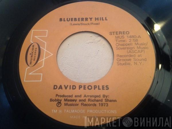  David Peoples  - Get A New Line / Blueberry Hill