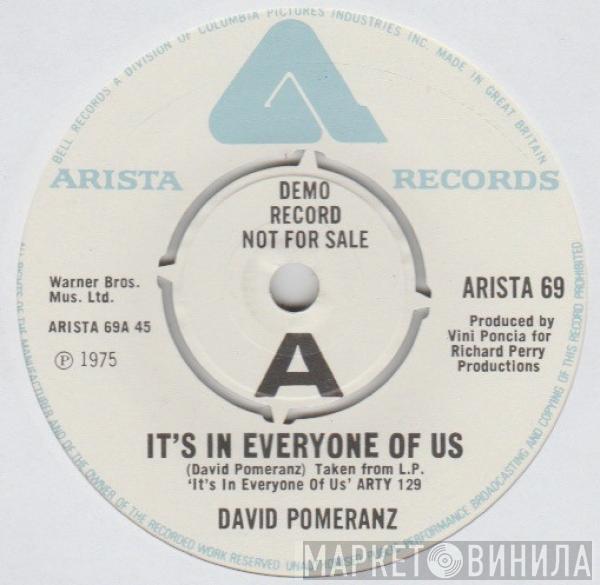 David Pomeranz - It's In Everyone Of Us