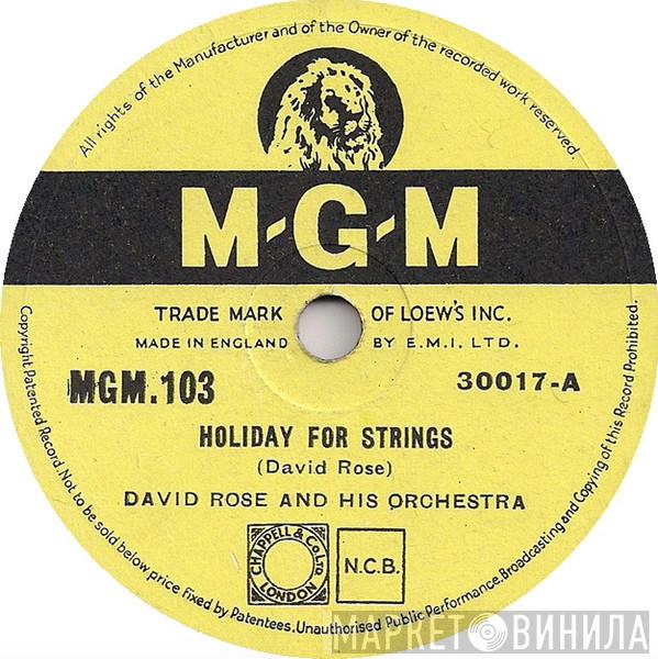 David Rose & His Orchestra - Holiday For Strings / Laura