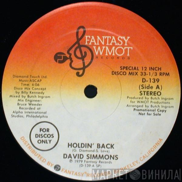 David Simmons  - Holdin' Back