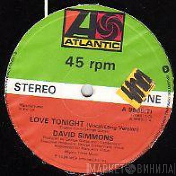 David Simmons  - Love Tonight