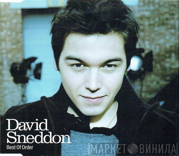 David Sneddon - Best Of Order