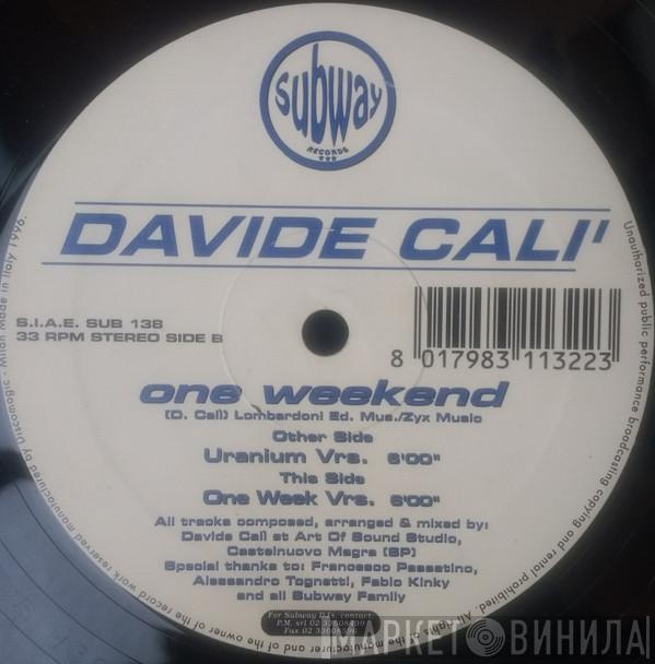 Davide Cali - One Weekend