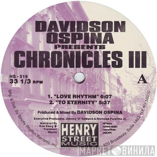 Davidson Ospina - Chronicles III