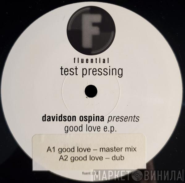 Davidson Ospina - Good Love E.P.