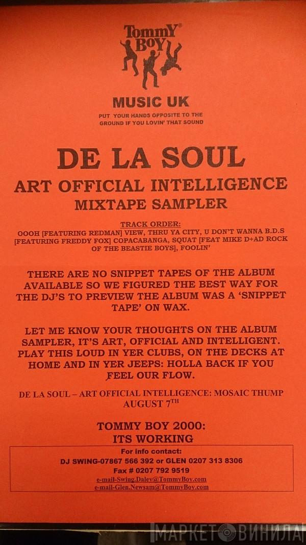 De La Soul - Preview: Art Official Intelligence