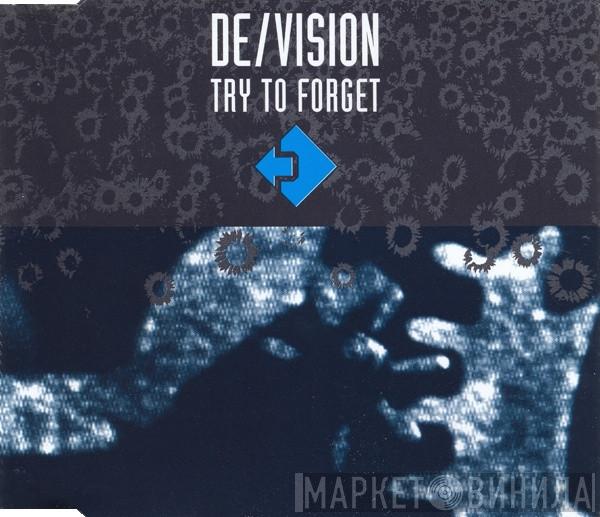  De/Vision  - Try To Forget