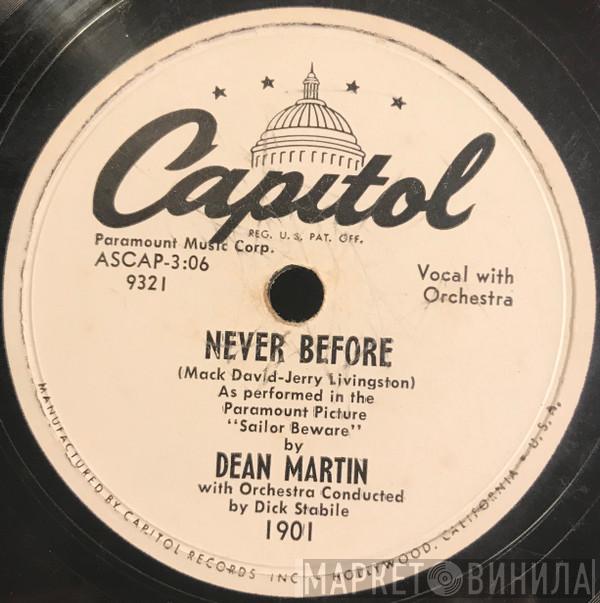 Dean Martin - Never Before / Sailor's Polka
