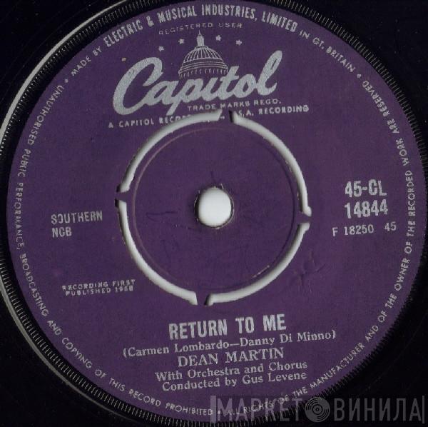 Dean Martin - Return To Me / Forgetting You