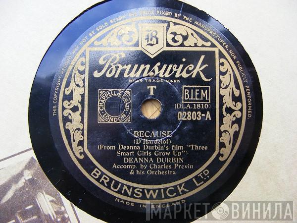 Deanna Durbin - Because / The Last Rose Of Summer