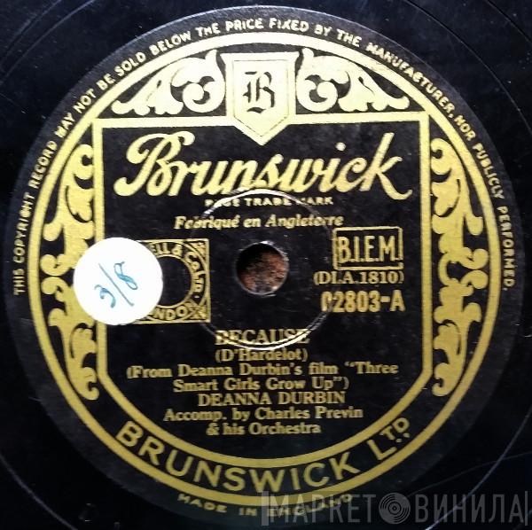 Deanna Durbin - Because / The Last Rose Of Summer