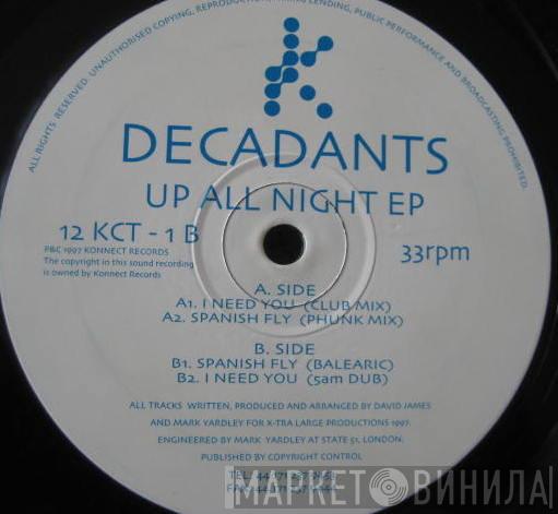 Decadants - Up All Night EP