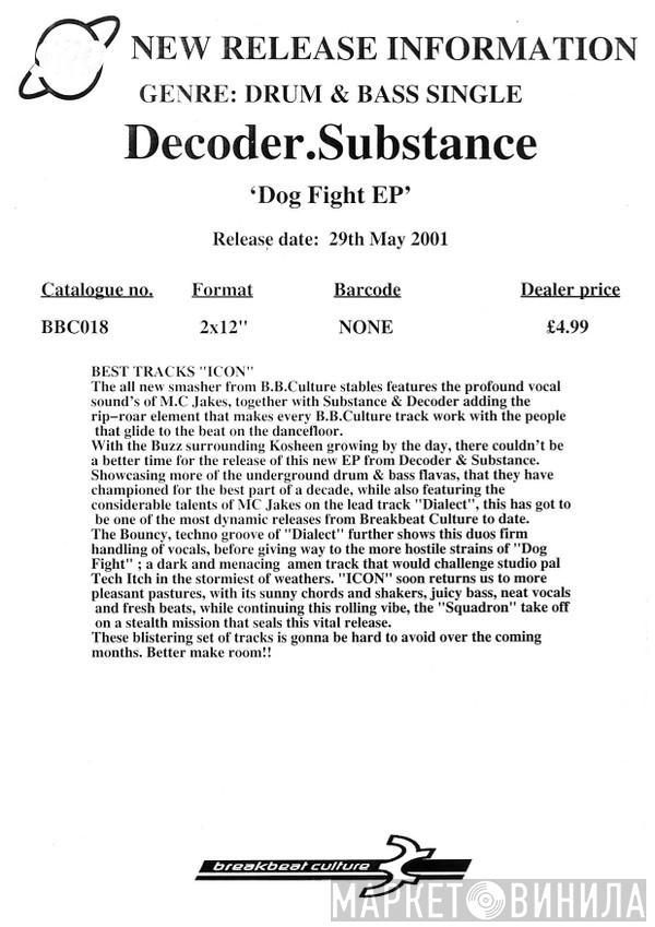 Decoder & Substance - Dog Fight EP