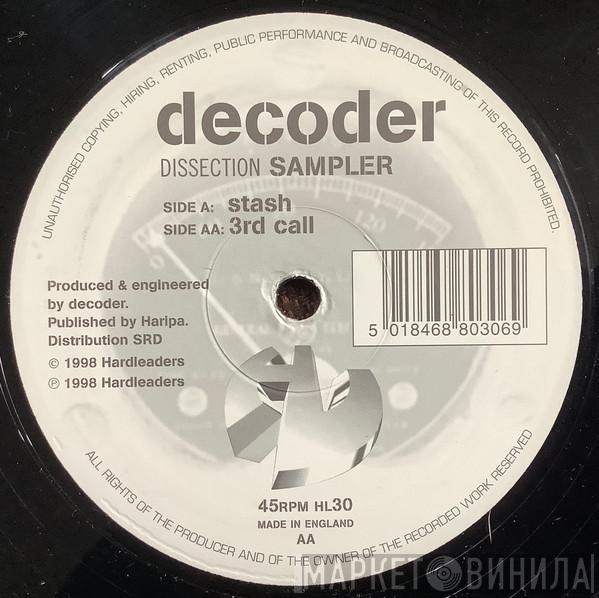 Decoder - Dissection (Sampler)