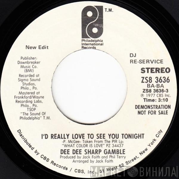 Dee Dee Sharp Gamble - I'd Really Like To See You Tonight