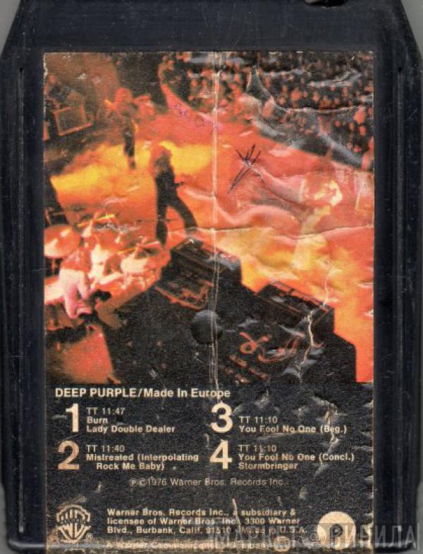  Deep Purple  - Made In Europe