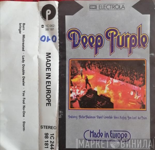  Deep Purple  - Made In Europe