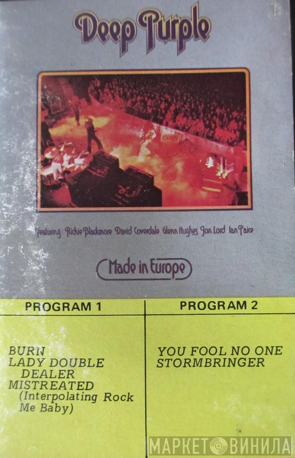  Deep Purple  - Made In Europe