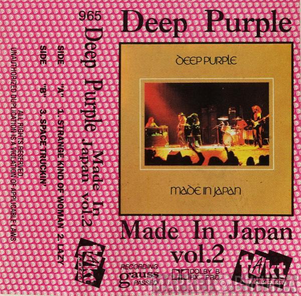  Deep Purple  - Made In Japan Vol.2