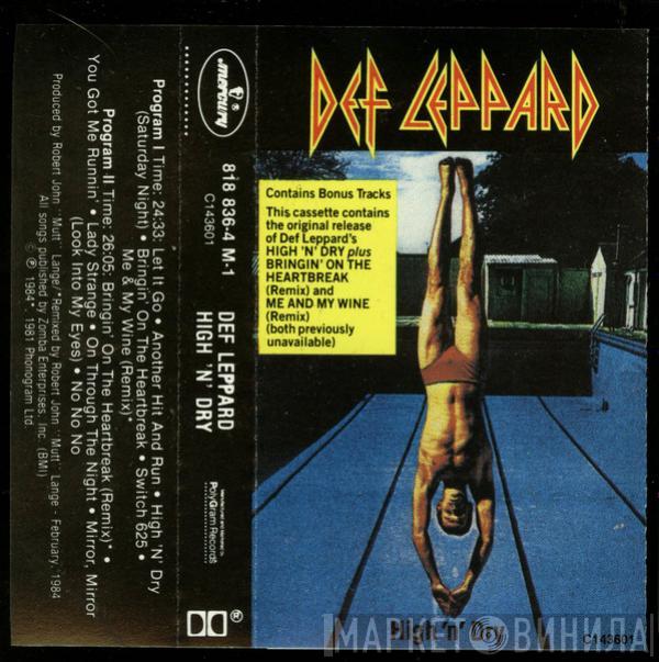  Def Leppard  - High 'N' Dry