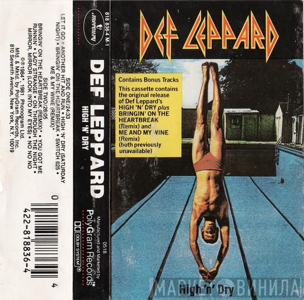  Def Leppard  - High 'N' Dry