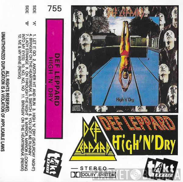  Def Leppard  - High 'N' Dry