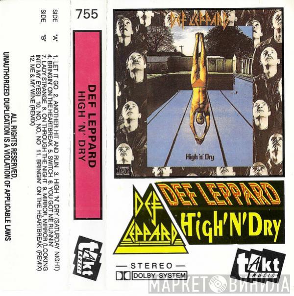  Def Leppard  - High 'N' Dry