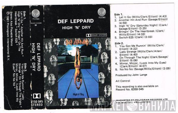  Def Leppard  - High 'N' Dry