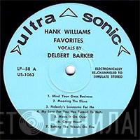 Delbert Barker - Hank Williams Favorites