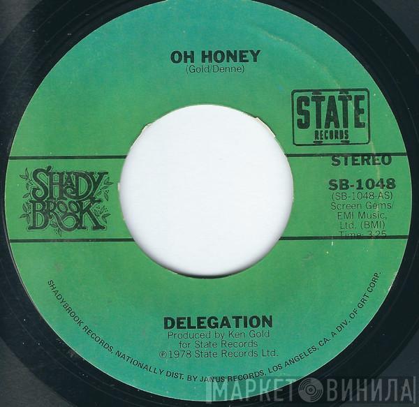 Delegation - Oh Honey / Let Me Take You To The Sun