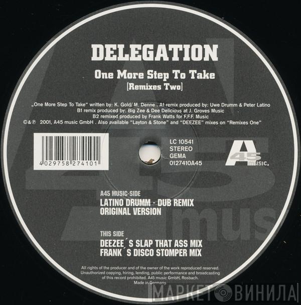 Delegation - One More Step To Take (Remixes Two)