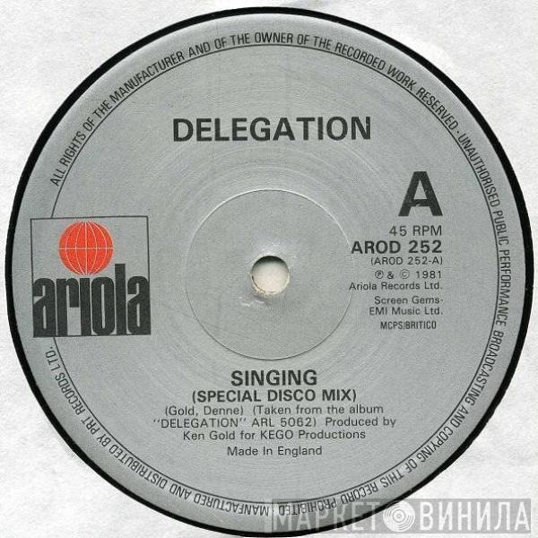 Delegation - Singing